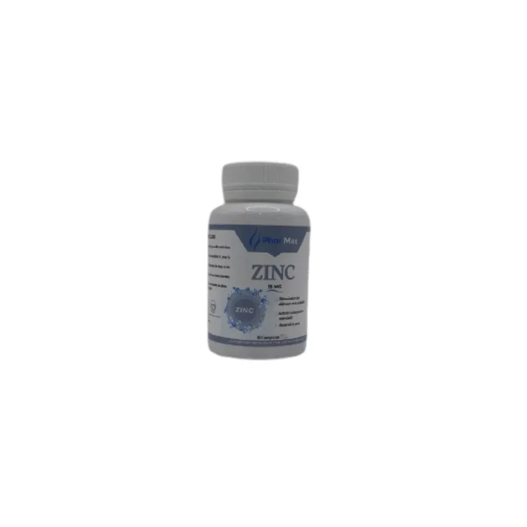 PHORMAX Zinc 60 Comprimés
