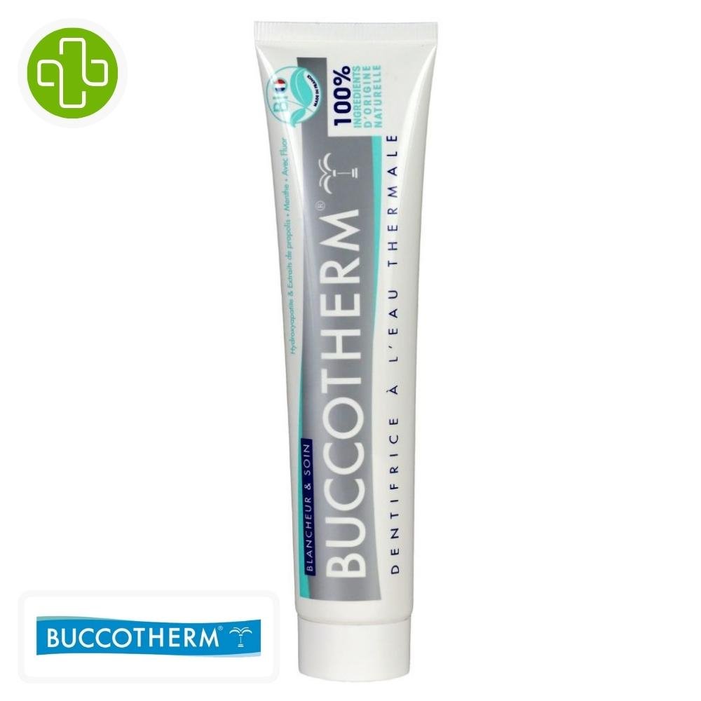 Buccotherm Dentifrice Blancheur & Soin BIO 75ml