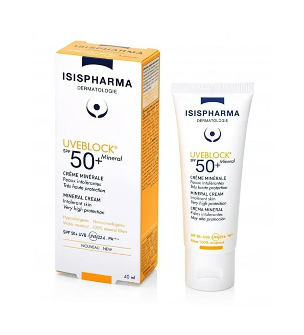 ISISPHARMA Uveblock Mineral Invisible SPF50+ 40ml