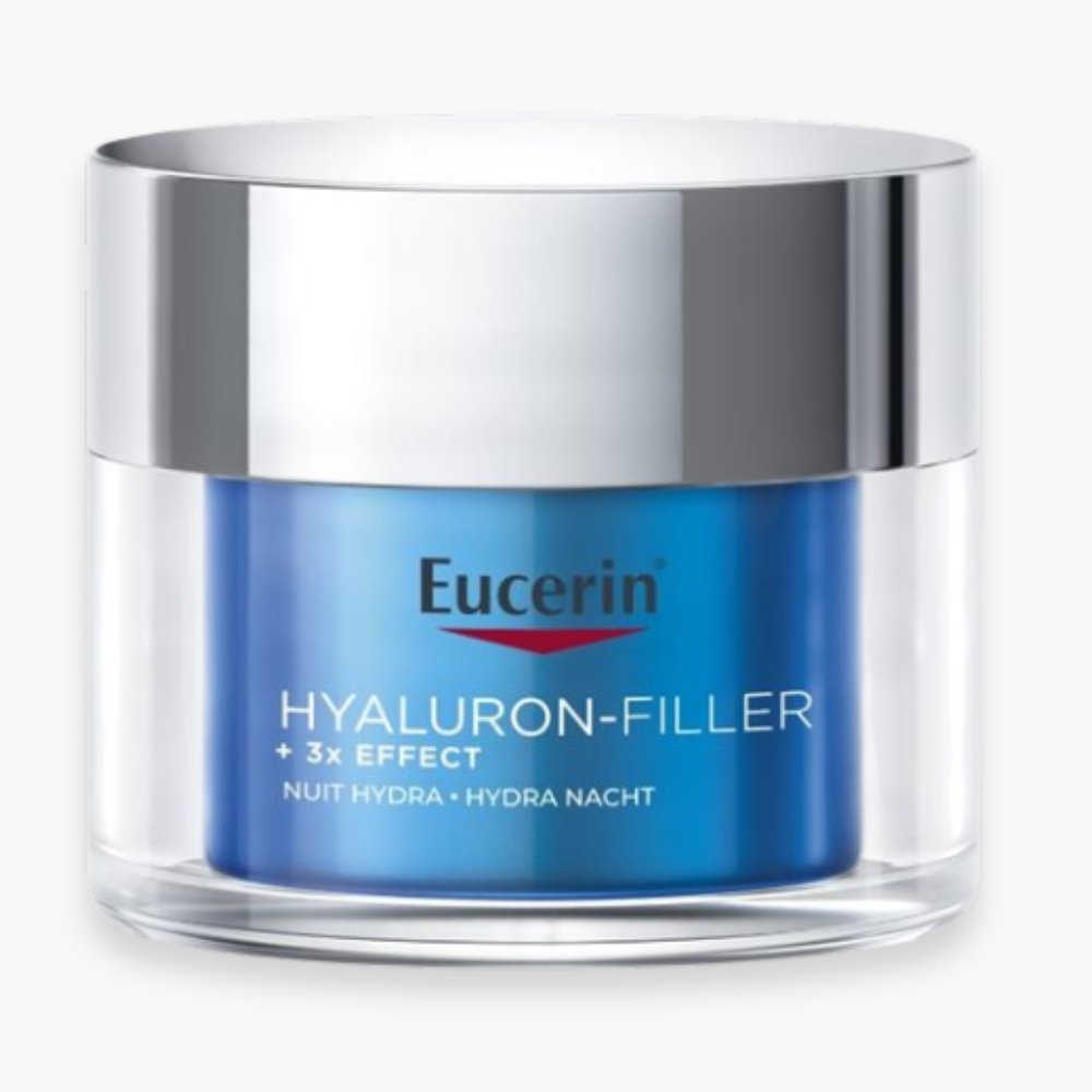 EUCERIN – Hyaluron-Filler 3X Effect Soin de Nuit Booster D'hydratation – 50ml