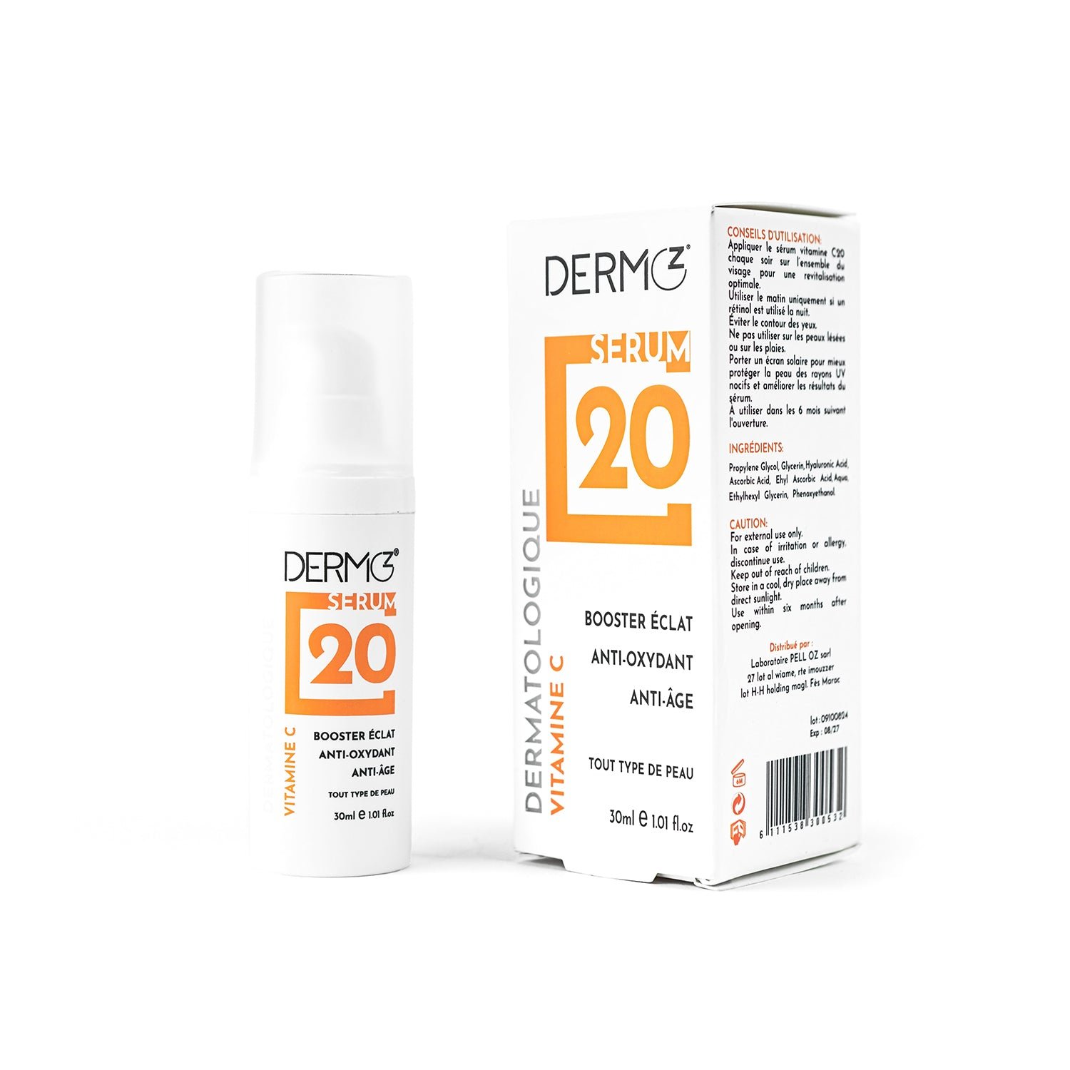 DERMOZ Sérum Vitamine C20 30ml