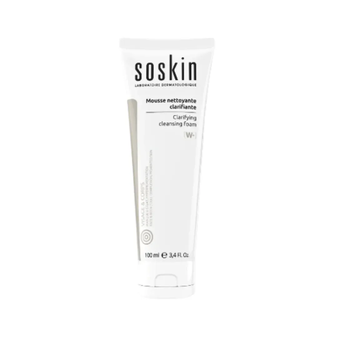 SOSKIN – Mousse Nettoyante Clarifiante – 100ml