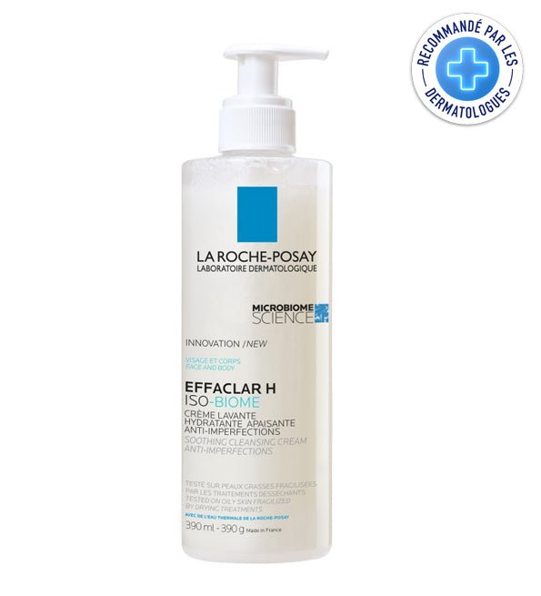 La Roche-Posay Effaclar H Iso-Biome Crème Lavante 390 ml