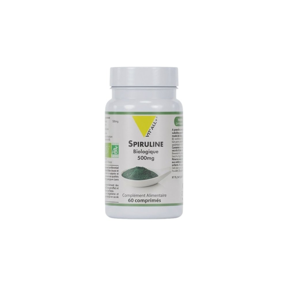 VITALL+ – Spiruline 500 Mg
