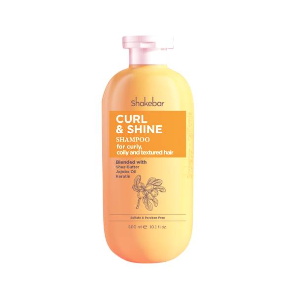 Shakebar Curl & Shine Hair Shampoo 300ml