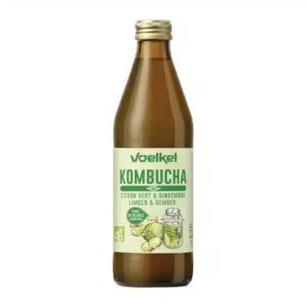 VOELKEL Kombucha Gingembre Citron Bio 330ml