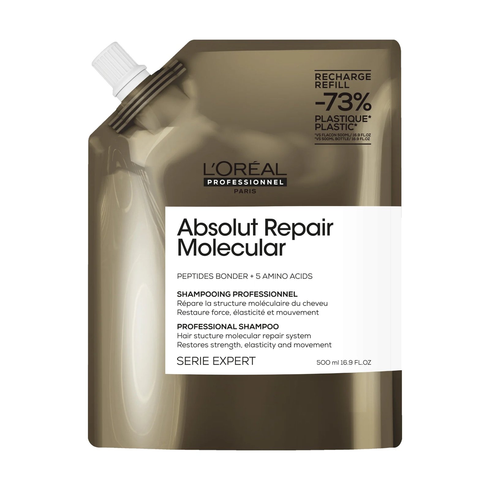 L'Oréal Professionnel Absolut Repair Molecular Shampoing Recharge 500ml