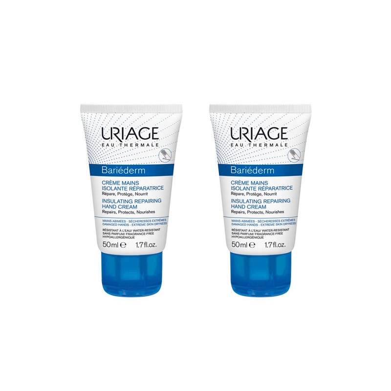 URIAGE OFFRE SPÉCIALE X2 BARIEDERM CICA CREME MAINS 50 ML