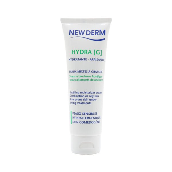 New Derm Hydra G Crème Hydratante Peaux Mixtes à Grasses 50 ml
