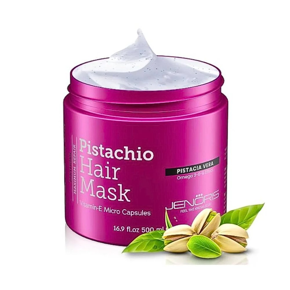 JENORIS – Masque Capillaire a la Pistache – 500ml