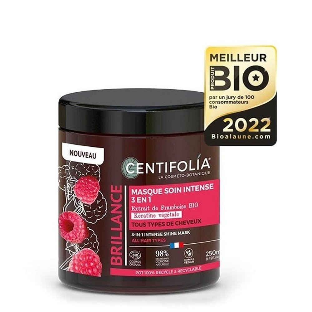 Centifolia Masque Brillance Soin Intense 3en1 250ml