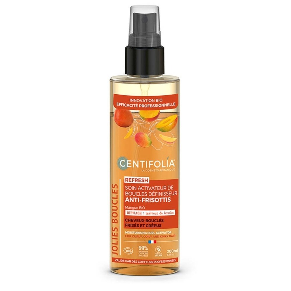 CENTIFOLIA – Soin Activateur de Boucles Anti-Frisottis – 200ml