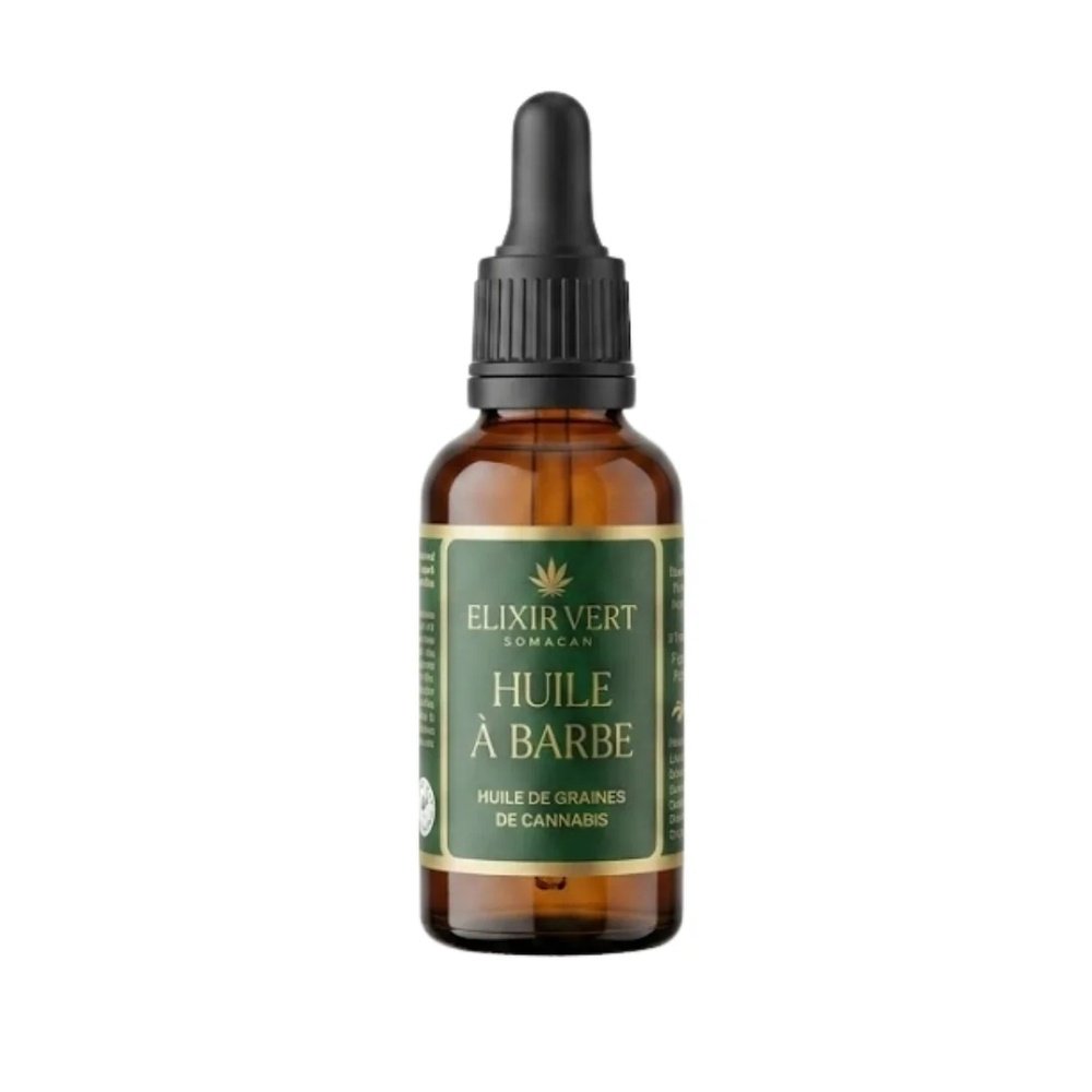 ELIXIR VERT – Huile a Barbre – 30ml