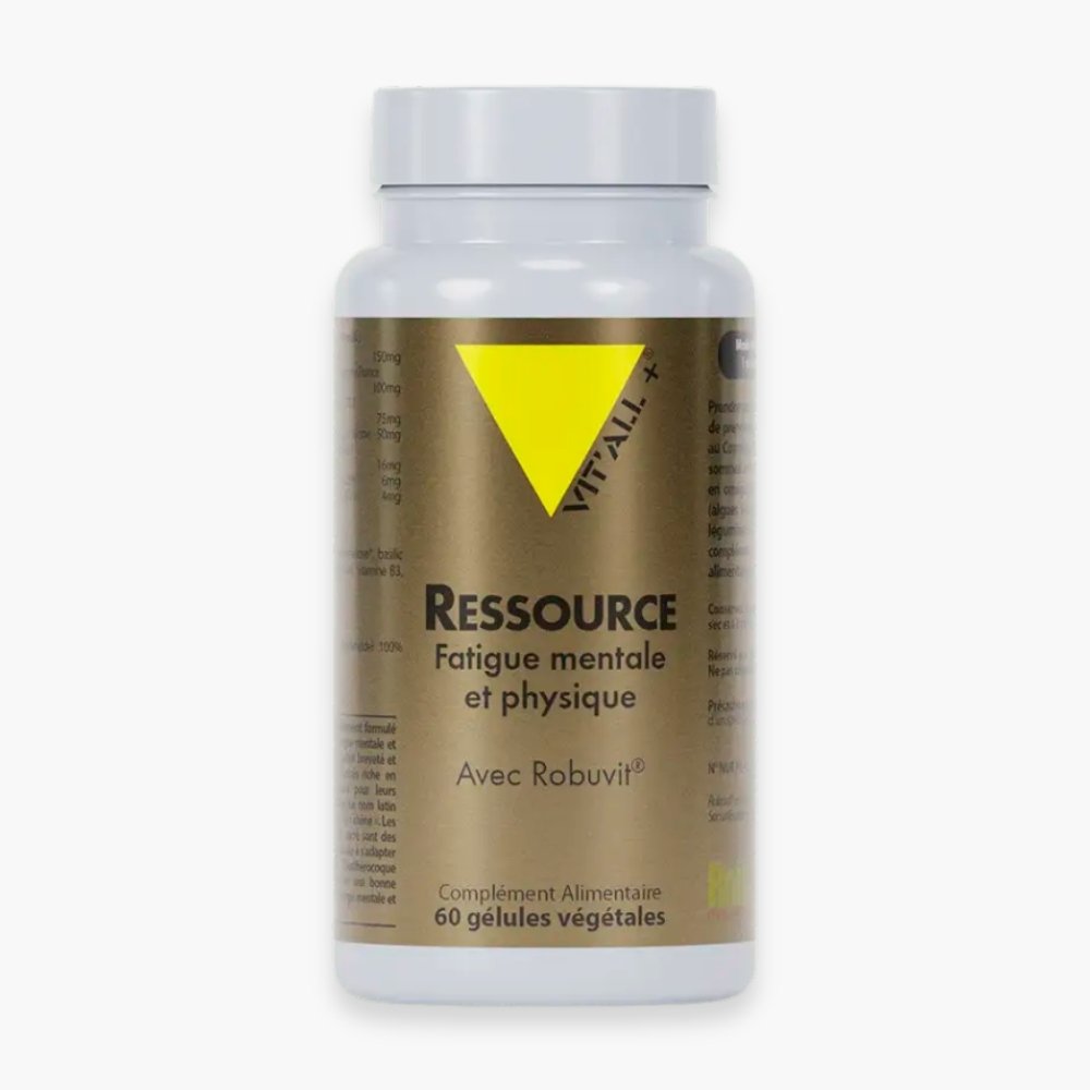 VITALL+ – Ressource Fatigue Mentale et Physique – 30 Gelules