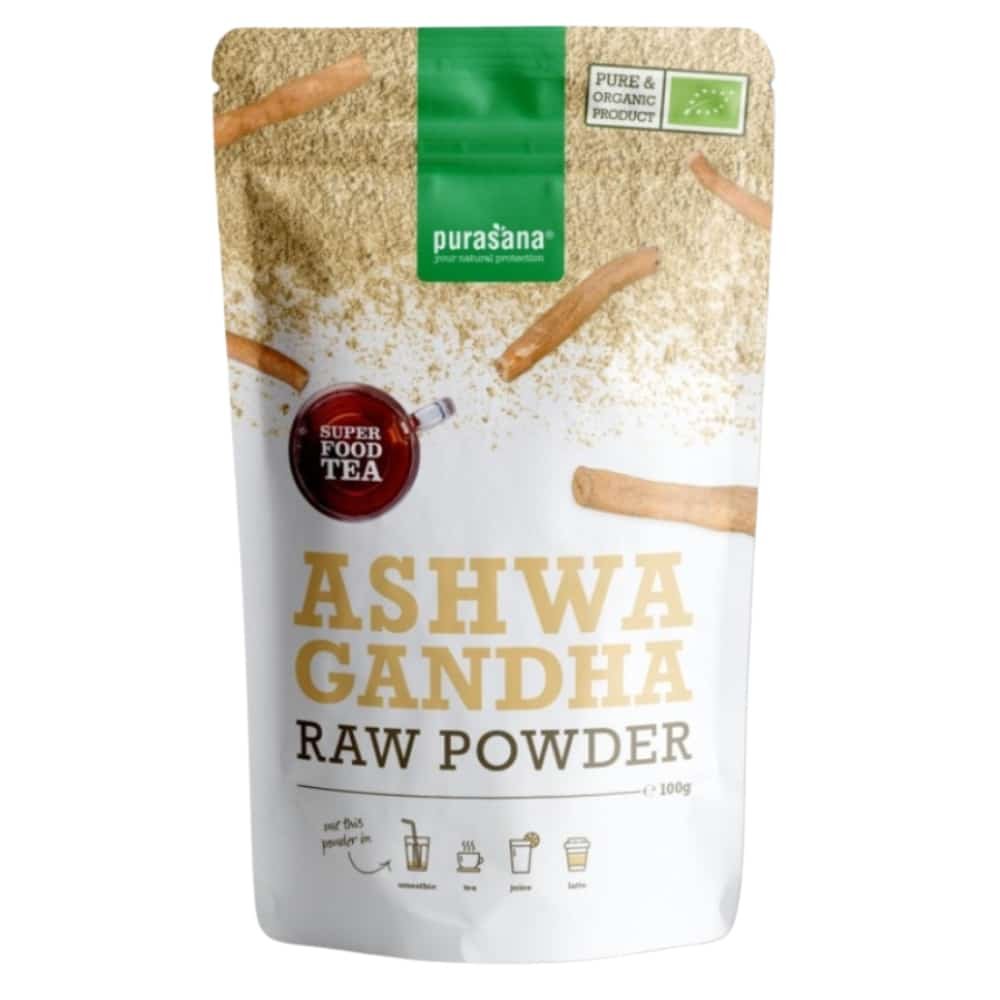 PURASANA – Poudre D?ashwaganda Bio – 100 Gr