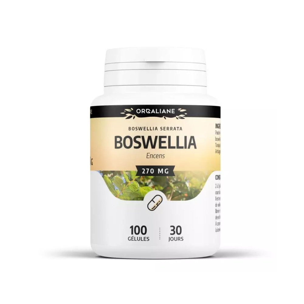 ORGALIANE – Boswellia Encens Extrait – 100 Gelules