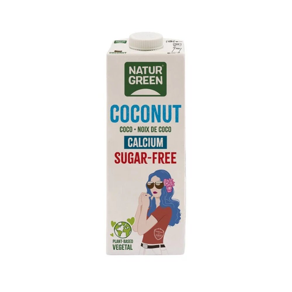 NATURE GREEN Boisson Coco Calcium Nature 1L