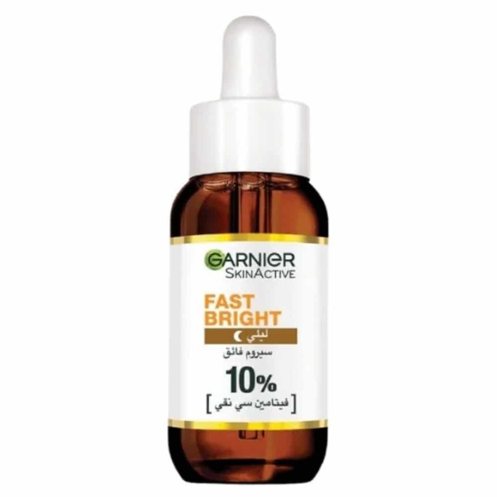 GARNIER FAST BRIGHT NIGHT SERUM 10% PURE VITAMINE C 30 ML