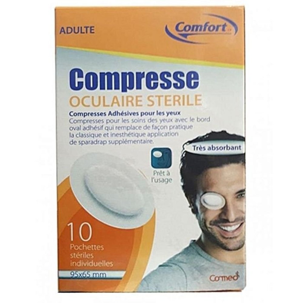 COMFORT – Compresse Oculaire Adulte 10 Pieces