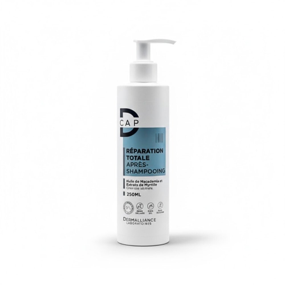 DERMALLIANCE – D-Cap Apres Shampoing Reparation Totale – 250Ml