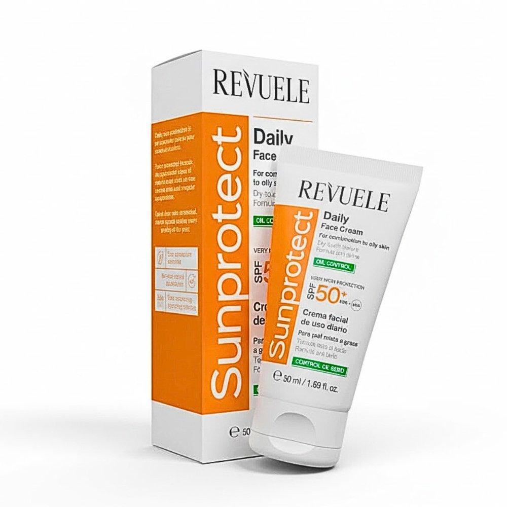 REVUELE – Sunprotect Daily Face Cream Oil Control Spf50+ – 50Ml
