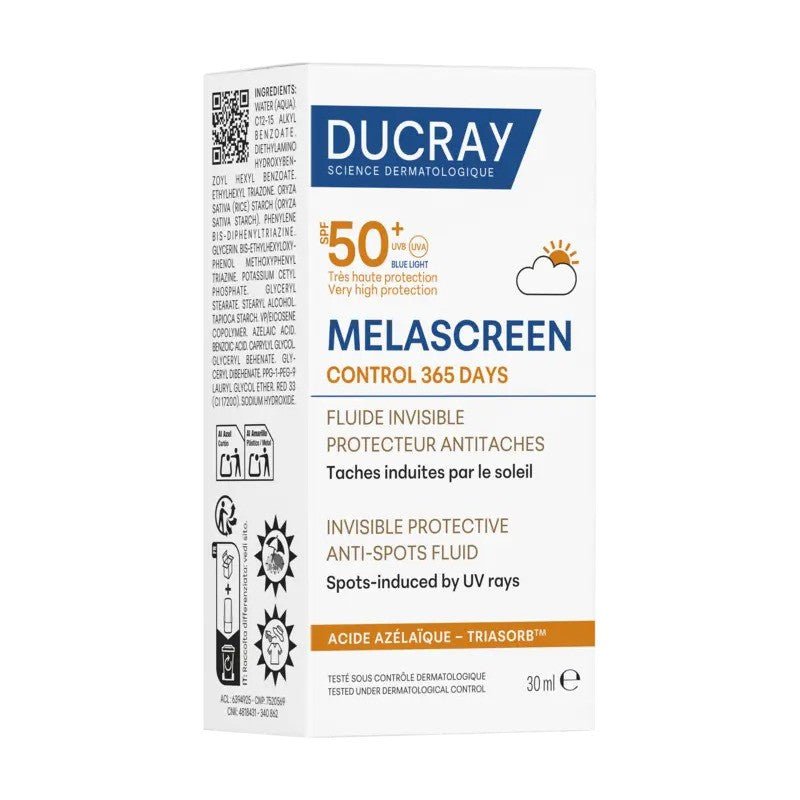 DUCRAY – Melascreen Control Fluide Invisible Spf50+ – 30ml