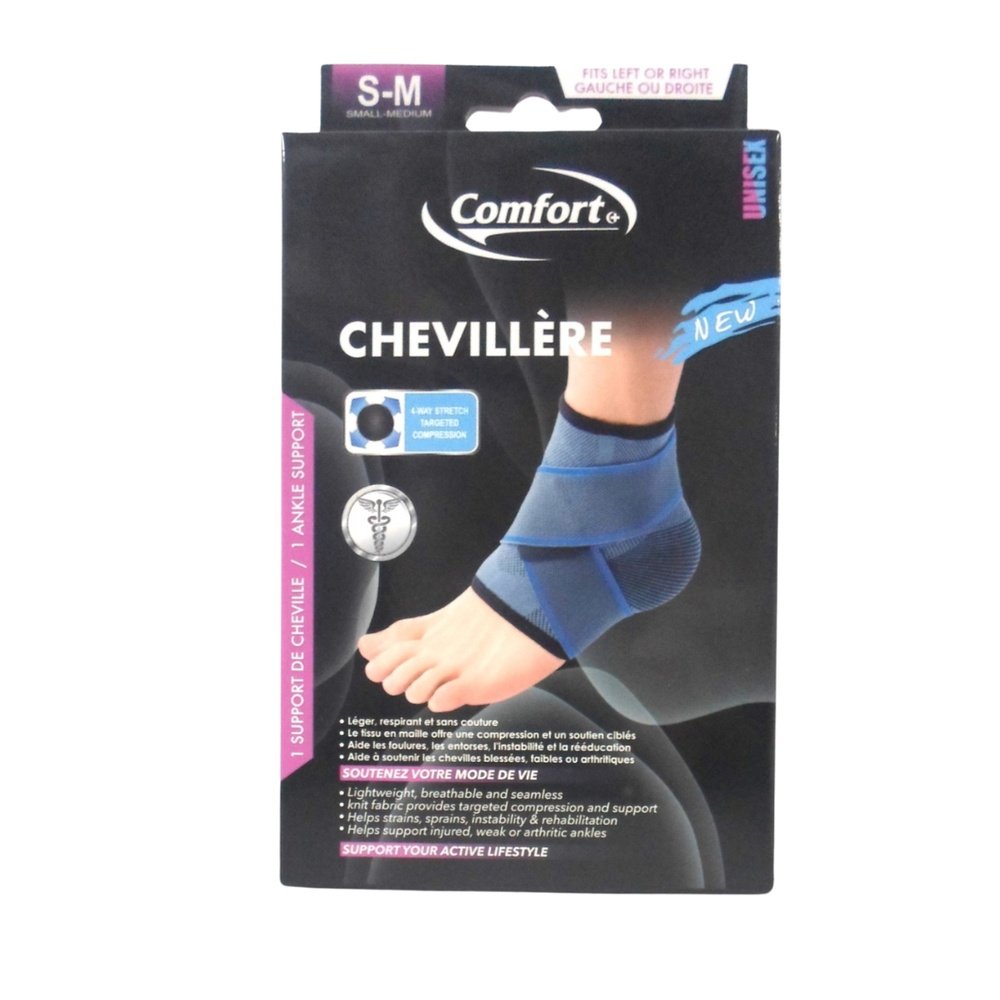 COMFORT – Chevillere Starpping Noir Small-Medium