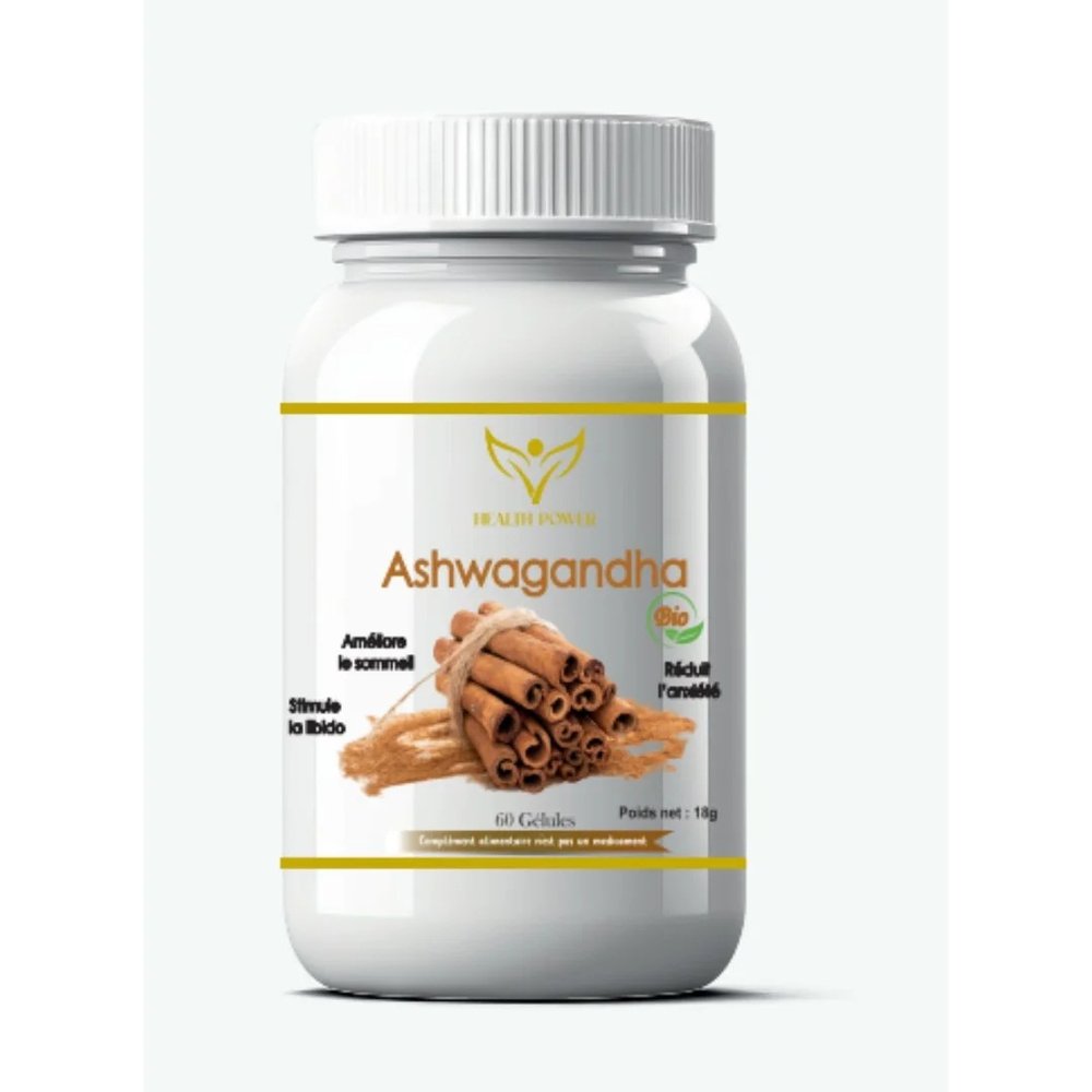 HEALTH POWER – Ashwaganda – 60 gelules