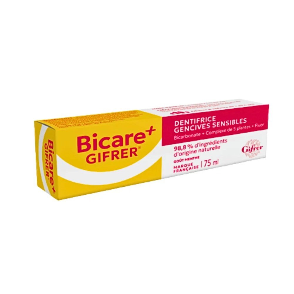 GIFRER – Bicare Plus Dentifrice Gencives Sensibles – 75ml