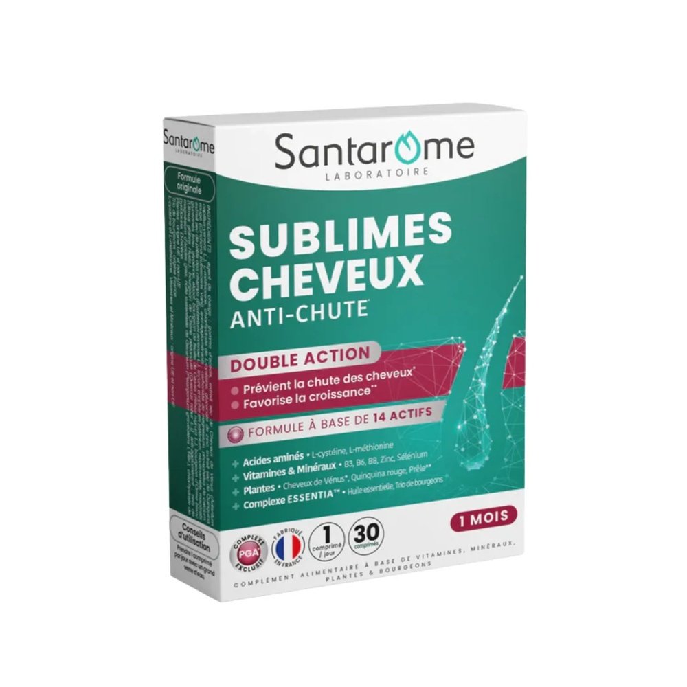 SANTAROME – Sublimes Cheveux Anti-Chute 30 Compromies