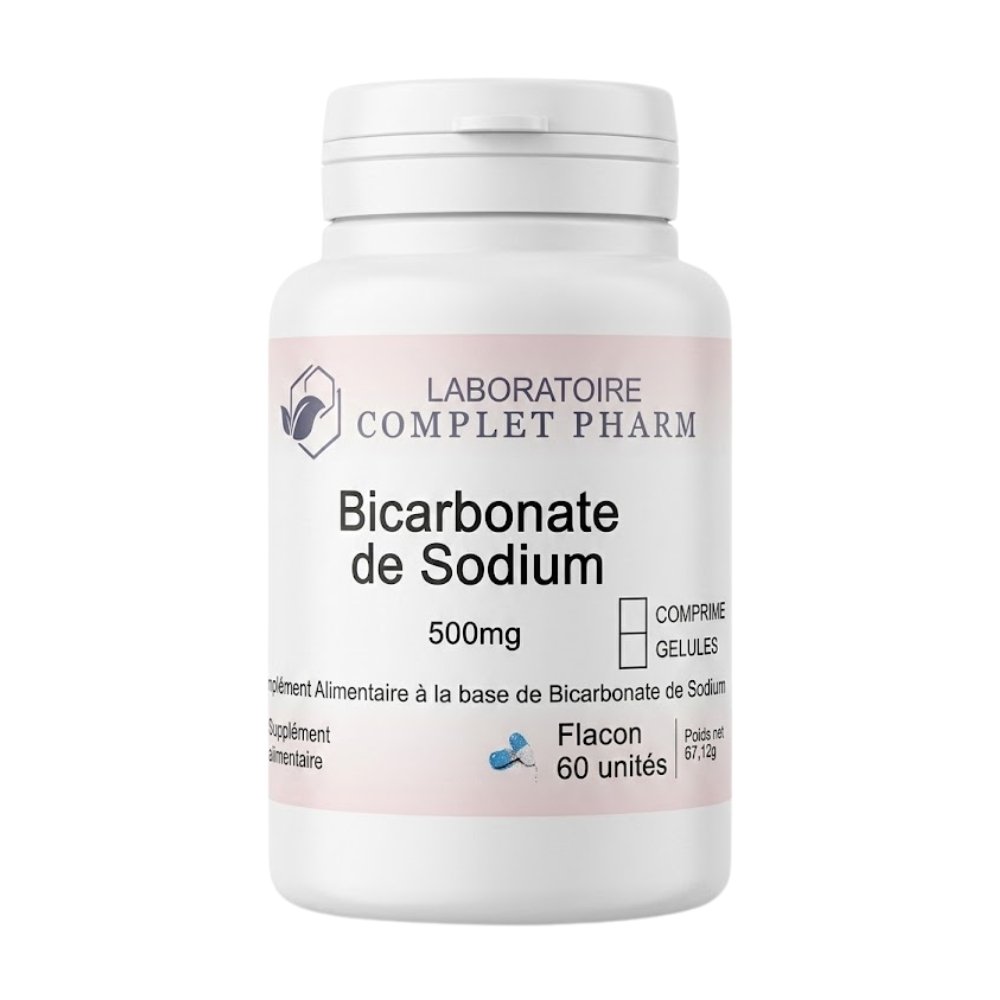 COMPLET PHARM LAB – Bicarbonate de Sodium 500mg
