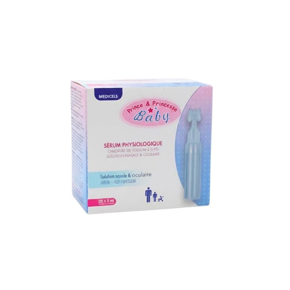 PRINCE ET PRINCESSE – Serum Physiologique – 5*5Ml