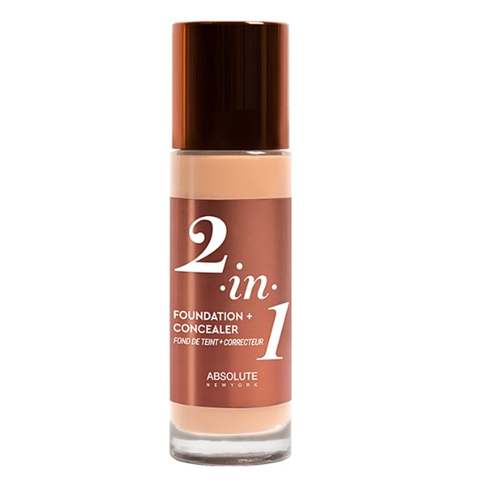 Absolute New York 2in1 Foundation & Concealer Neutral Shell 35 ml