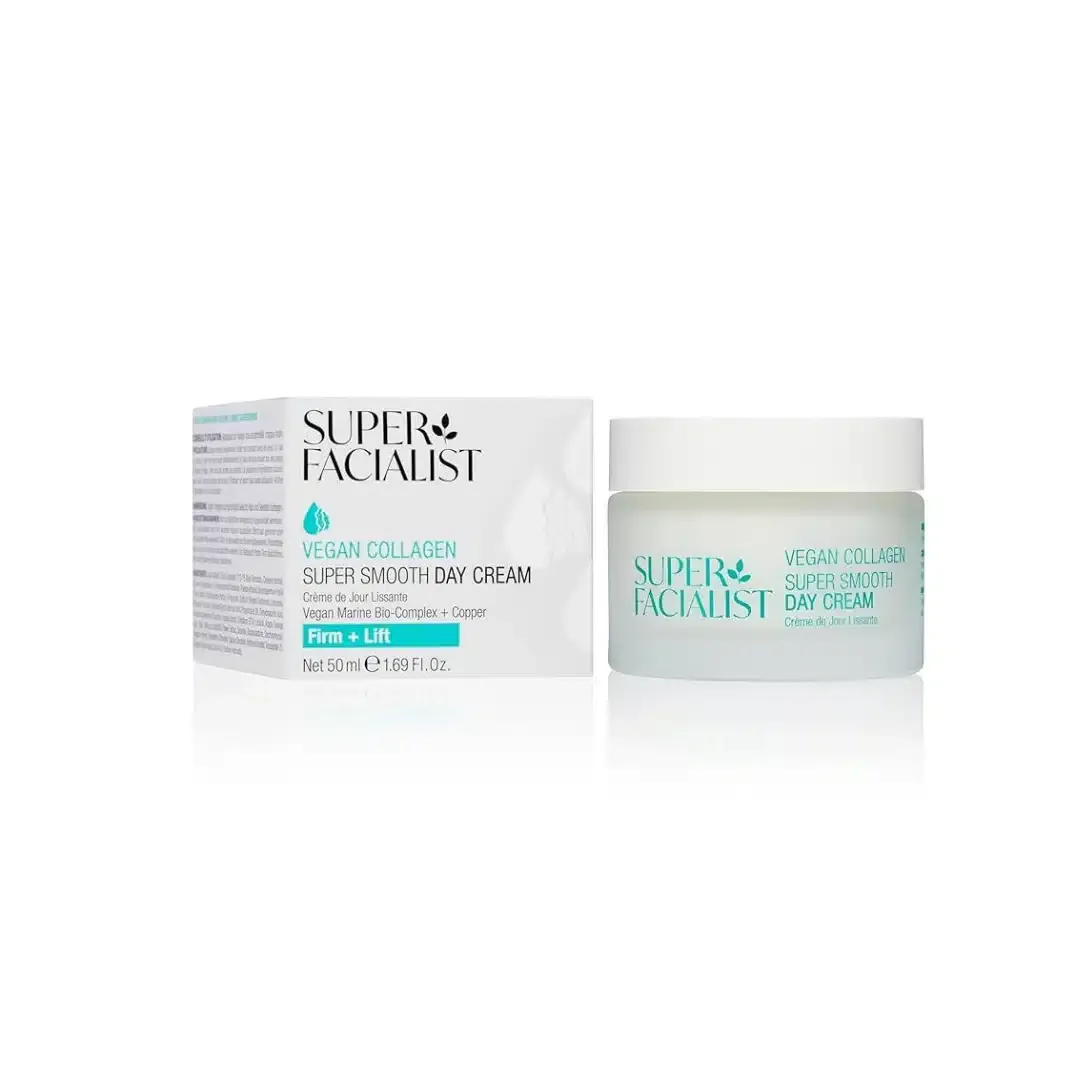 SUPER FACIALIST – Vegan Collagen Super Smooth Day Cream – 50ml