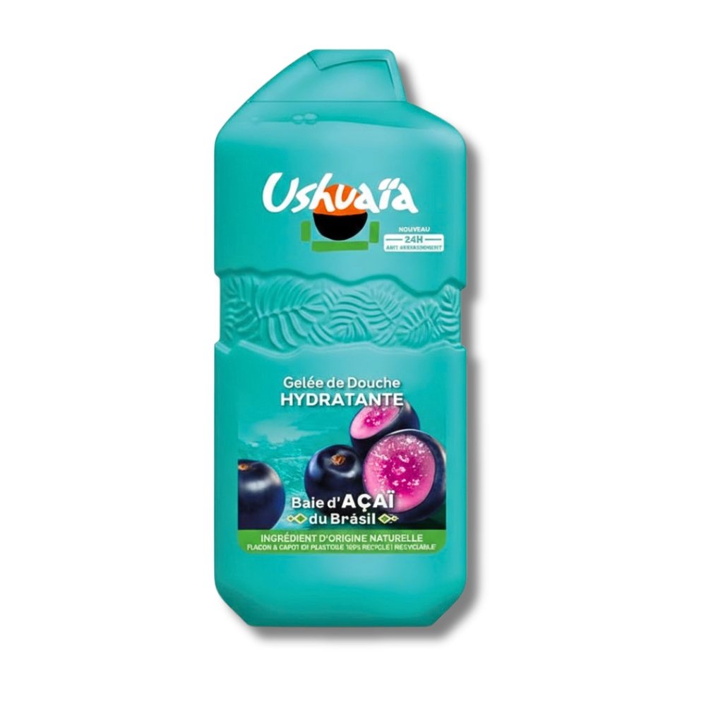 USHUAIA – Gele Douche Hydratante Baie D?acai – 280ml