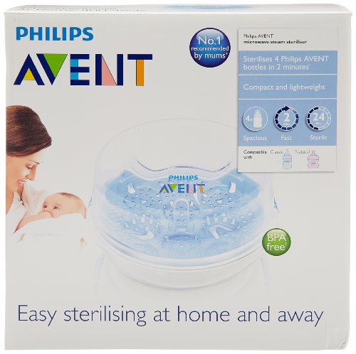 AVENT STERILISATEUR A MICRO ONDE 4 BIBERONS