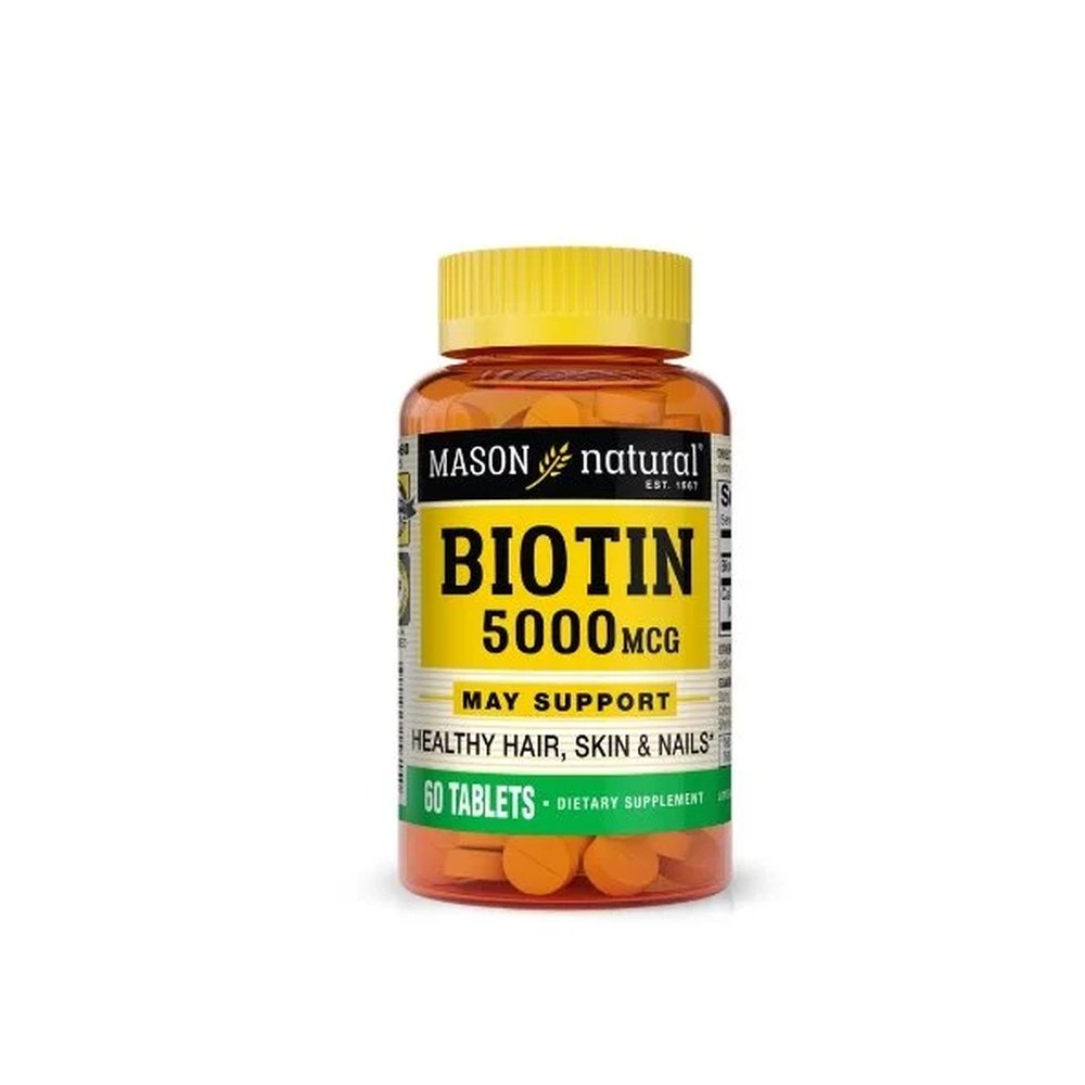 MASON NATURAL – Biotin 60 Softgels 1632-60