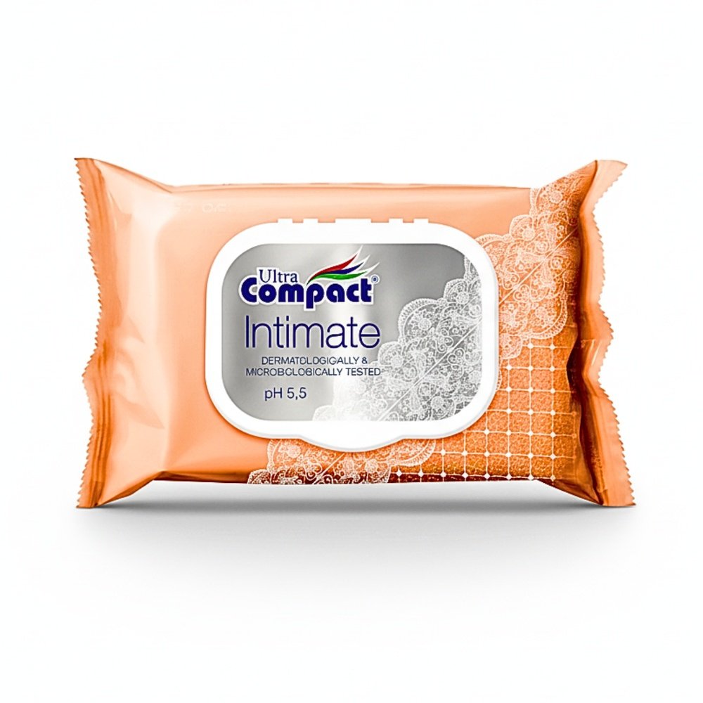 ULTRA COMPACT – Lingettes Intimate 25 Pieces