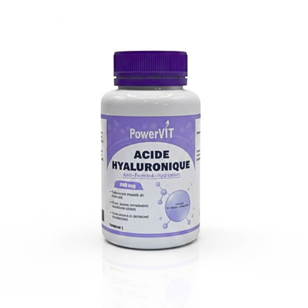 POWERVIT Acide Hyaluronique 60 Gélules