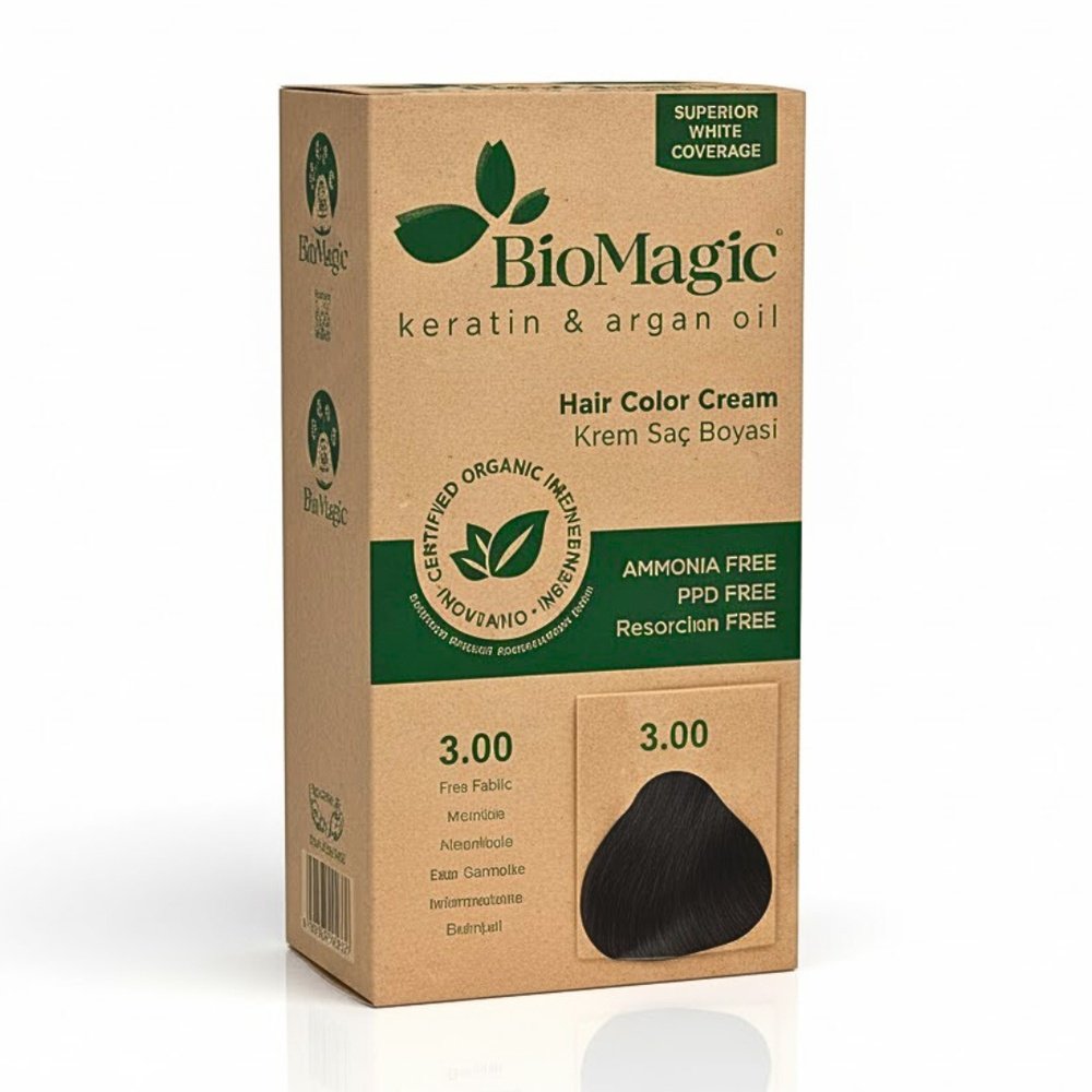 BIOMAGIC – Color Cream 3/00 Chatain Fonce