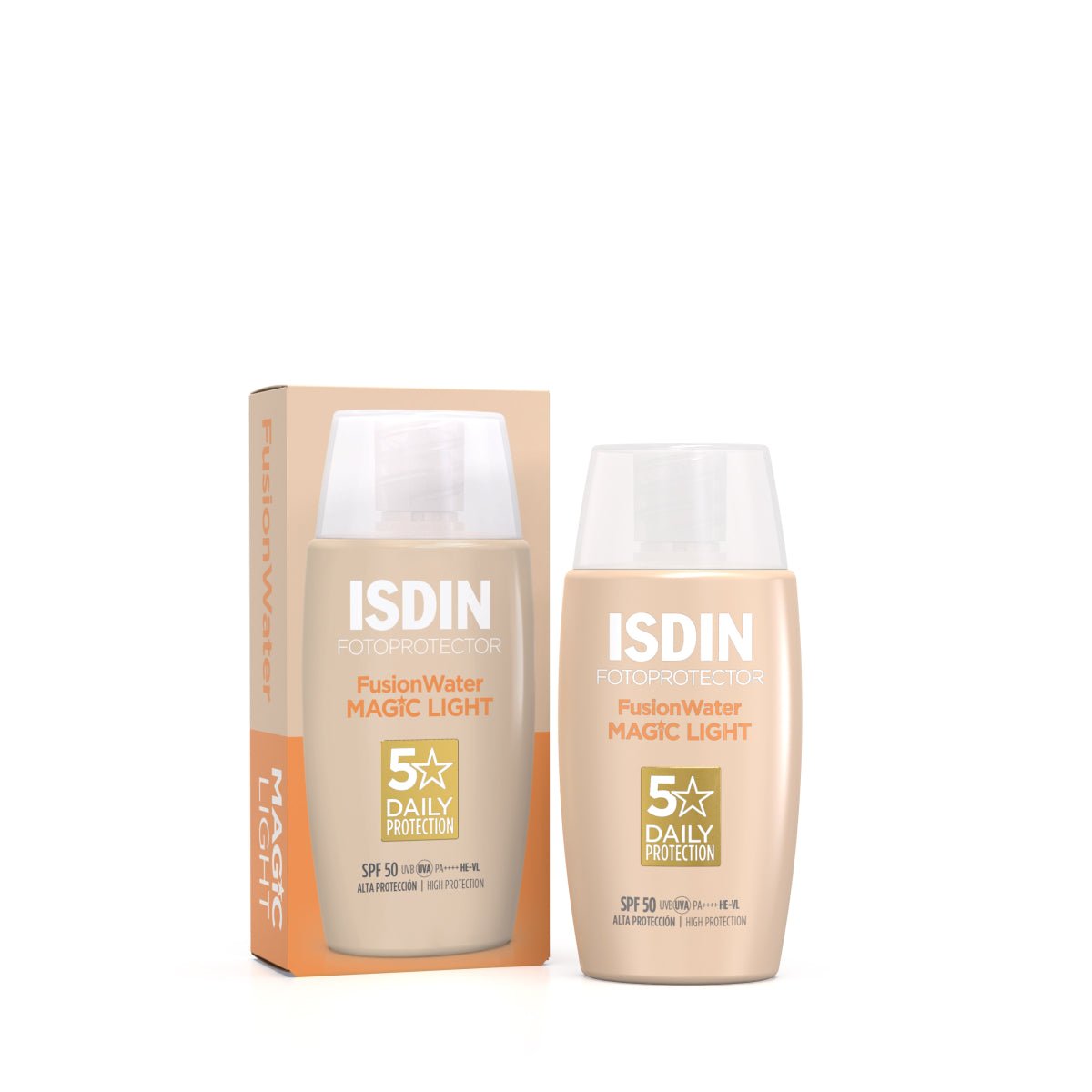 ISDIN Fotoprotector Fusion Water Magic Light SPF50+ 50ml