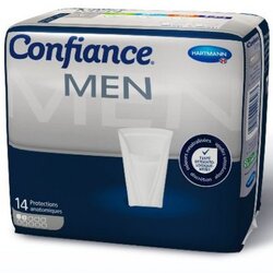 HARTMANN CONFIANCE MEN ABSORPTION 2 PROTECTION ABSORBANTES 14 UNITES