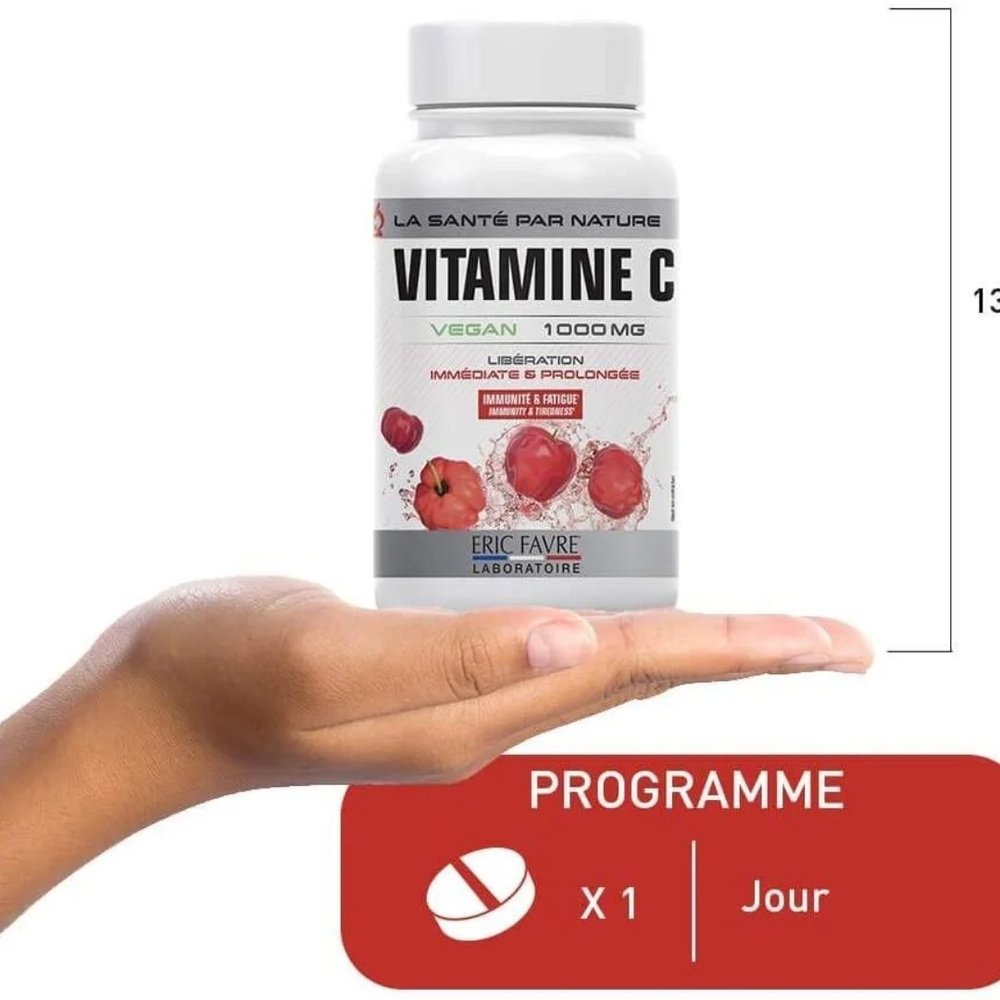 Eric Favre Vitamine C Vegan 1000 mg