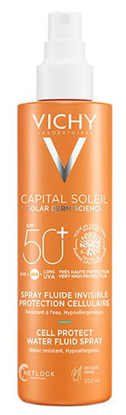 VICHY CAPITAL SOLEIL SPRAY FLUIDE INVISIBLE SPF 50+ 200ML