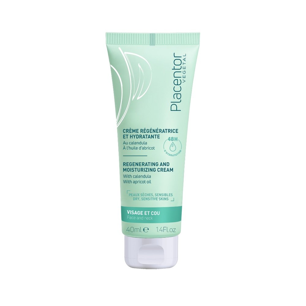 PLACENTOR – Creme Regenerante et Hydratante Peaux Seches – 40Ml