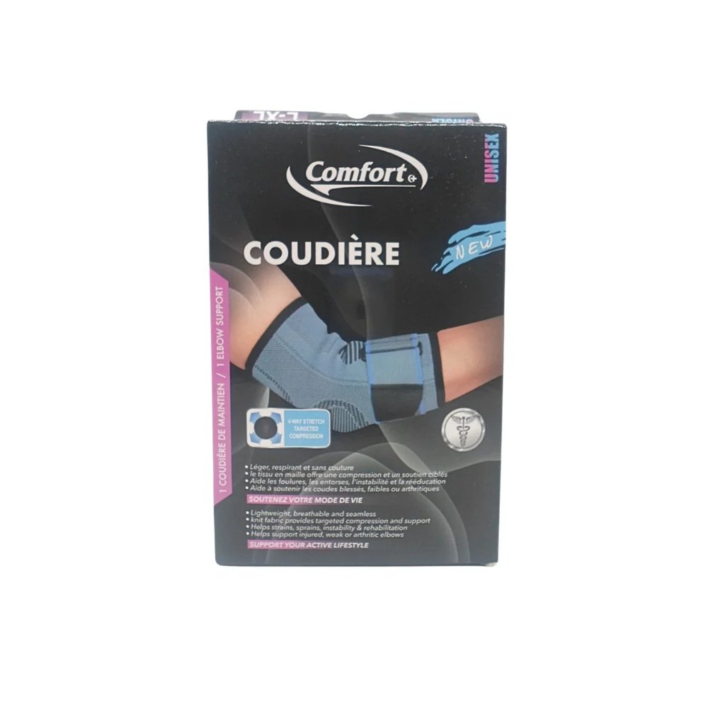 COMFORT – Coudiere Maintien Noir Large-Xlarge