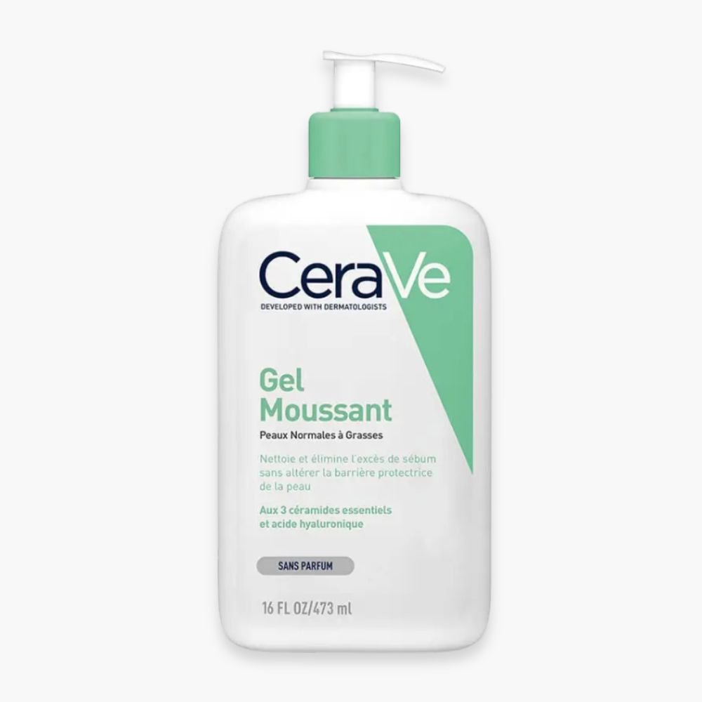 CERAVE GEL MOUSSANT PEAUX NORMALES A GRASSES 473 ML