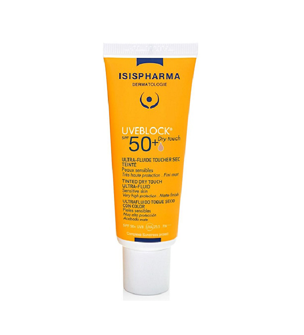 Isispharma Uveblock Dry Touch Teinté SPF50+ Medium 40ml