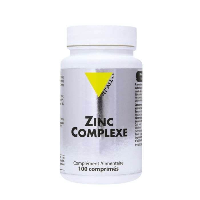 Vit'all+ Zinc Complexe 100 Comprimés