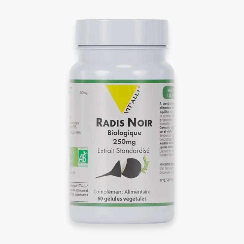 VITALL+ Radis Noir 250 Mg